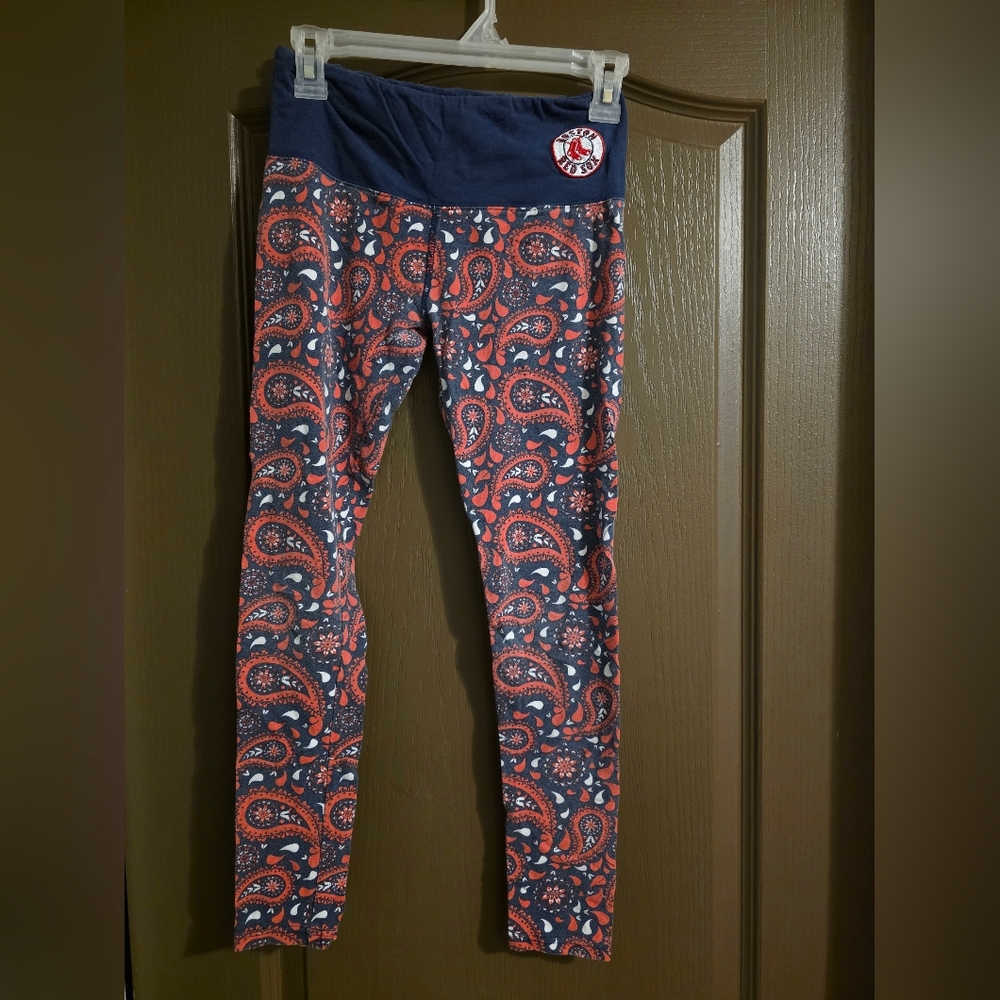 Paisley Print Kids Leggings